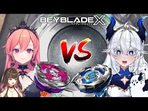 [Nova Phase Connect Clips] Nova And Runie Ruse Battle It Out In Beyblade!!! (Feat: Miwabelle)