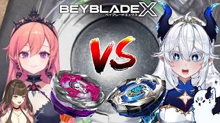 [Nova Phase Connect Clips] Nova And Runie Ruse Battle It Out In Beyblade!!! (Feat: Miwabelle)
