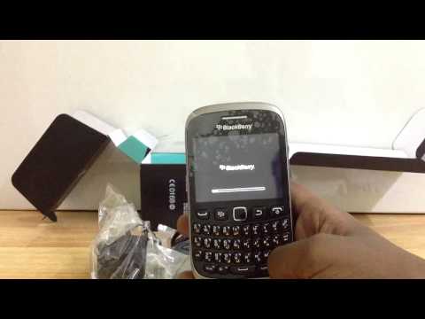 فتح الصندوق لجهاز بﻻك بيري كيرف 9320
