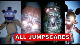 All JUMPSCARES - FNAF AR Special Delivery