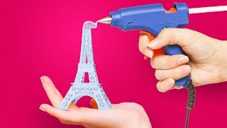 Useful and easy hot glue gun ideas only seems good for attaching
things to one another. in fact, if you have a gun, ready-made 3d pr...