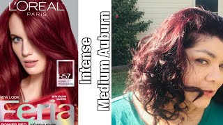 Extreme 24h quarantine transformation | Dying my hair red at home with L'Oreal Colorista