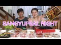 Samgyup Mukbang Night with Mahal