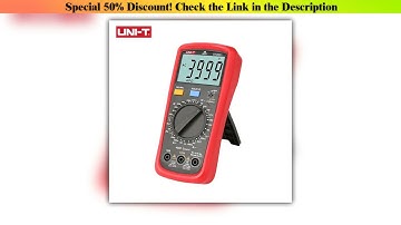 Editor’s Choice UNI T Digital Multimeter UT39A+ UT39C+ Manual Range Electrician Multimetro Capacito