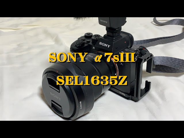 α7sIII 手振れ補正搭載レンズ SEL1635Z をつけてwalking - YouTube
