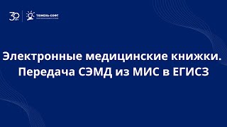 Электронные медицинские книжки. Передача СЭМД в ЕГИСЗ screenshot 5
