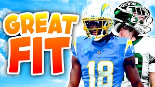 Dream landing spots for the 2024 rookie WRs