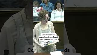 Constituent Confronts Council Member