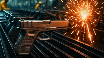 Inside the Glock Factory: From Polymer Frame to Battlefield Reliability (Full Process)