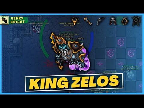 TIBIA: How to do KING ZELOS (Grave Danger Quest)