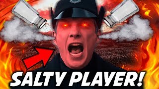 EXTREMELY SALTY PLAYER GOES BALLISTIC!!! (WARNING TOXIC!) - Star Wars Battlefront 2