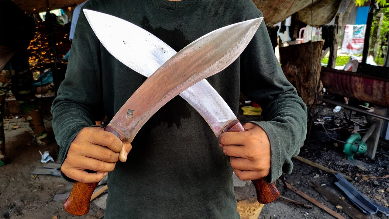 Making Beautiful Kukri Knife | Handmade |