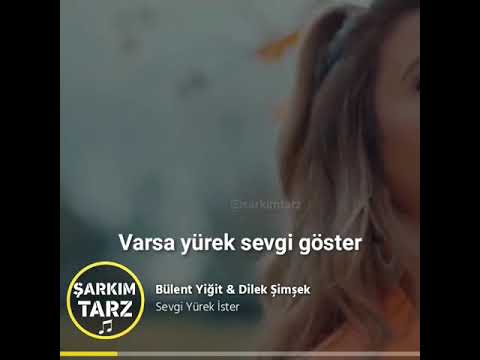 Bülent yiğit & dilek şimşek sevgi yürek ister İnstagram Kısa Şarkılar Paylaşımı