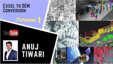 ESRI ArcGIS Excel to DEM and Contour