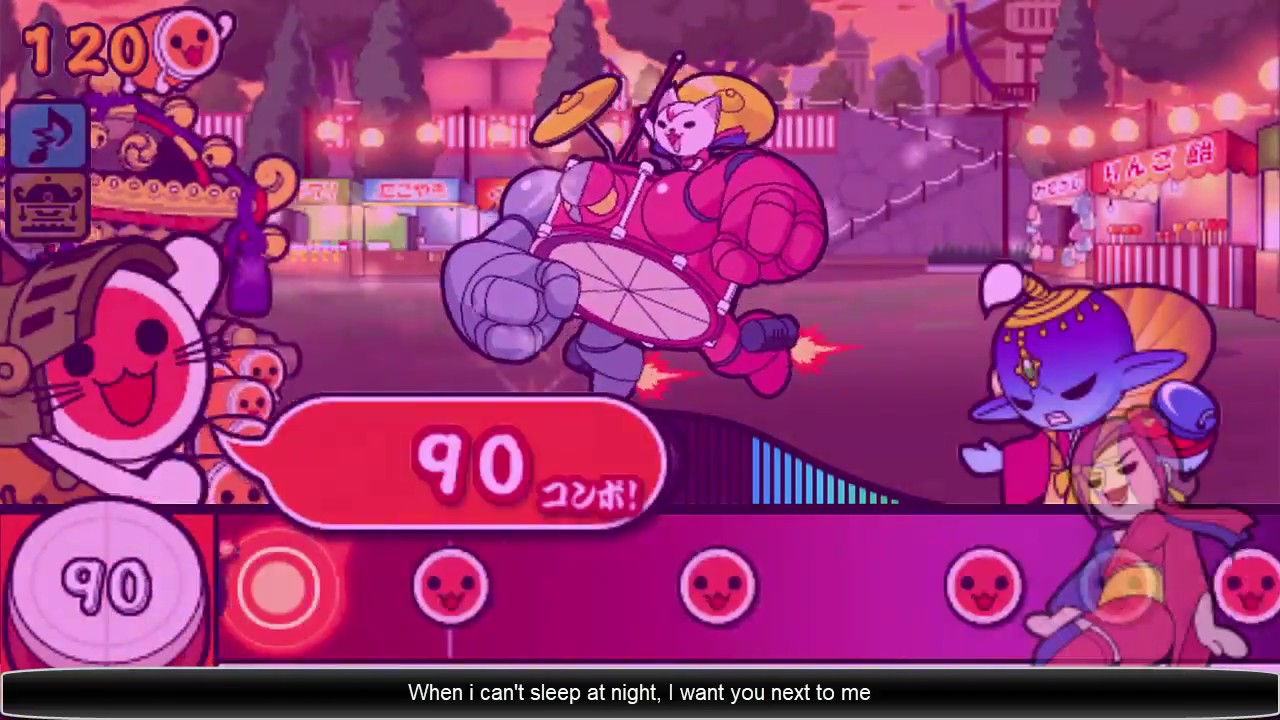 Taiko no Tatsujin Portable DX story mode [7]: Shadows