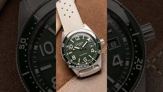 This Green Dial Dive Watch beats Rolex’s Green Submariners ✅