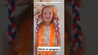 Oefenen Voor Optreden Op Koningsdag.