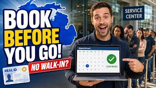 How to book a REAL ID appointment online in Michigan