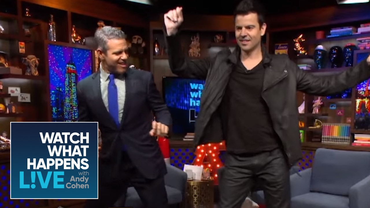 Nick Carter And Jordan Knight Teach Andy How To Dance | #FBF | WWHL
