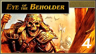 Lets Play EOB Ep 4 - Giant Spiders (Level 4) - Eye of the Beholder w Automap
