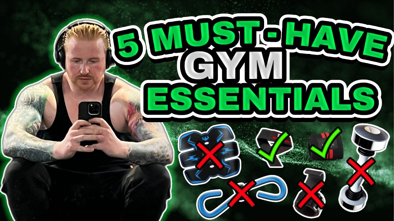5 MUST-HAVE Gym Essentials I Actually Use Every Day (No BS Gear Review)