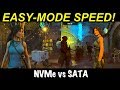 SATA vs NVMe - Easy-Mode Speed