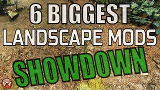 SKYRIM'S 6 BIGGEST LANDSCAPE TEXTURE MODS COMPARED! Who takes the CROWN??