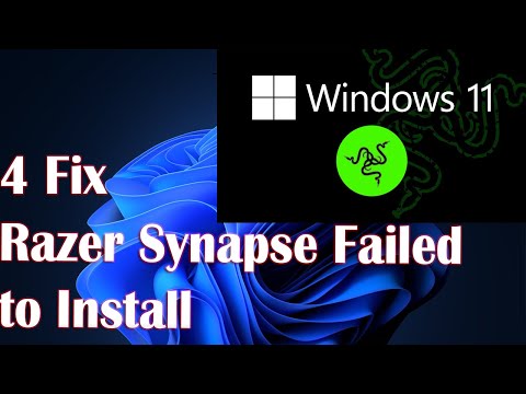4 Fix Razer Synapse Failed to Install in Windows 11