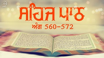 Sehaj Path Ang 560 To 572 | Bhai Sarwan Singh | Fizza Records Gurbani