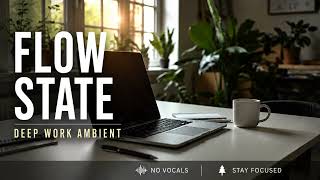 FLOW STATE — Deep Work Ambient | Productivity Focus Music