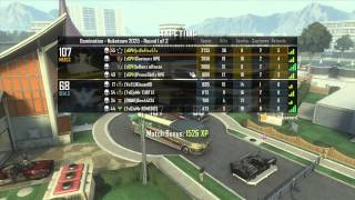 Black Ops 2 Domination - Spawn Trapping with HPGz Clan!  (Tips for Small Maps)
