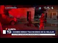 Celular explota por sobrecalentarse y desata incendio en Guadalajara; hombre se encuentra grave