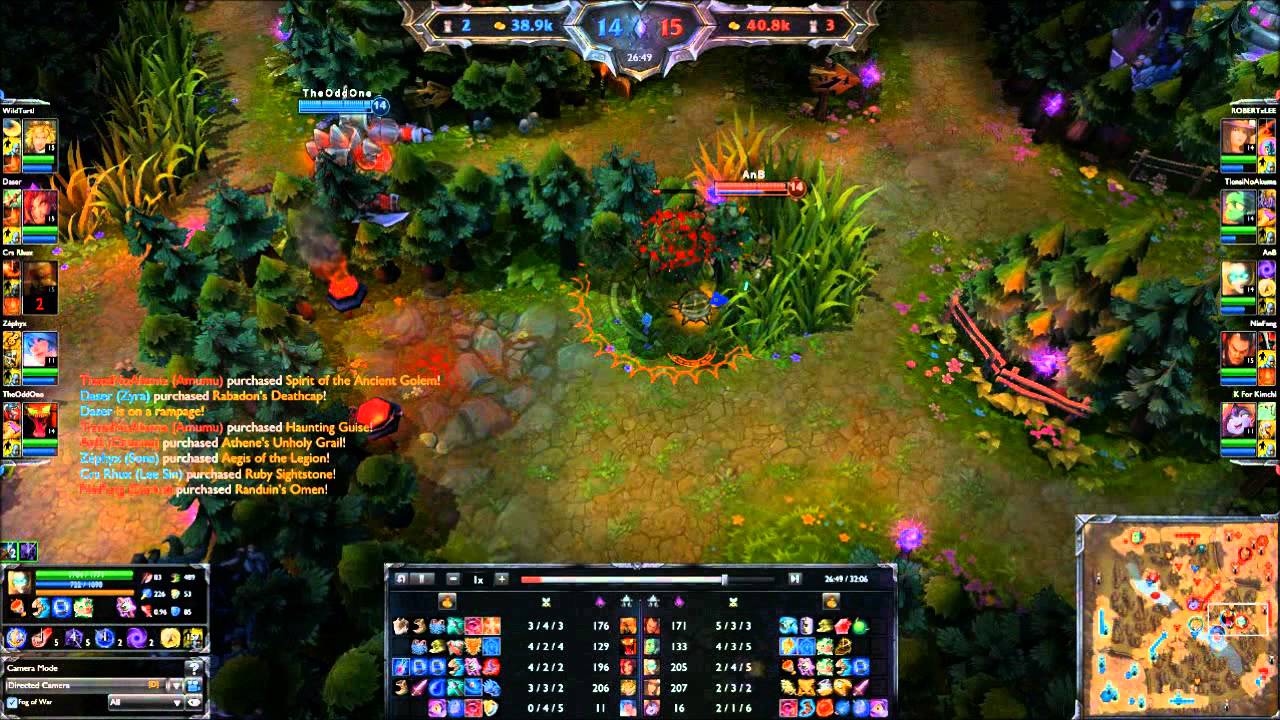 High ELO Commentary 40  TheOddOne jungle Cho'Gath with Wildturtle Ezreal