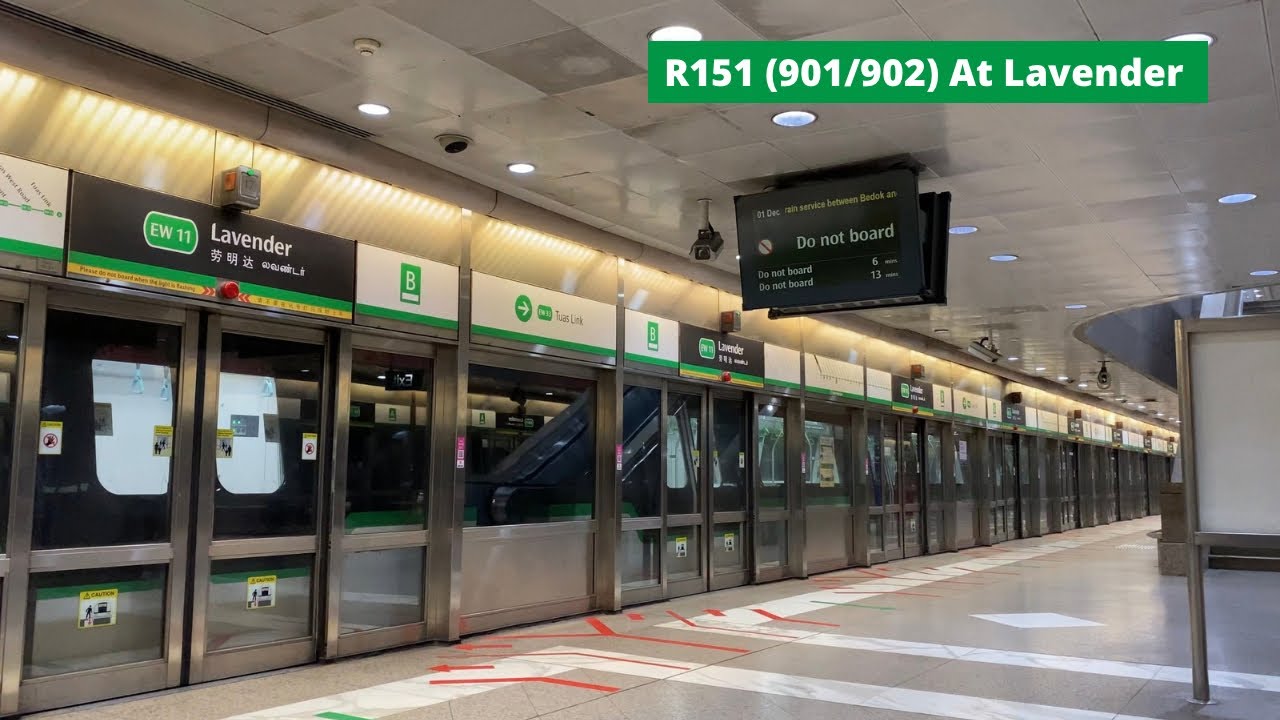 [Withdraw To UPD After Last TLK][SMRT] R151 (901/902) at Lavender - YouTube