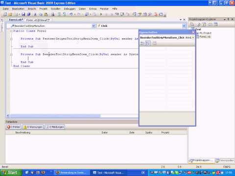 Visual Basic - NotifyIcon (1 von 2)