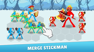 Merge Master- Stickman Warrior Gameplay Android & Apk
