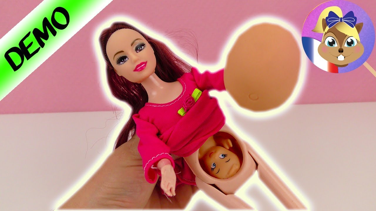 vidéo barbie enceinte