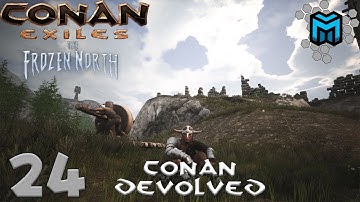 Conan Exiles- The Frozen North (Conan Devolved X03) EP24 | Must Remove Corruption
