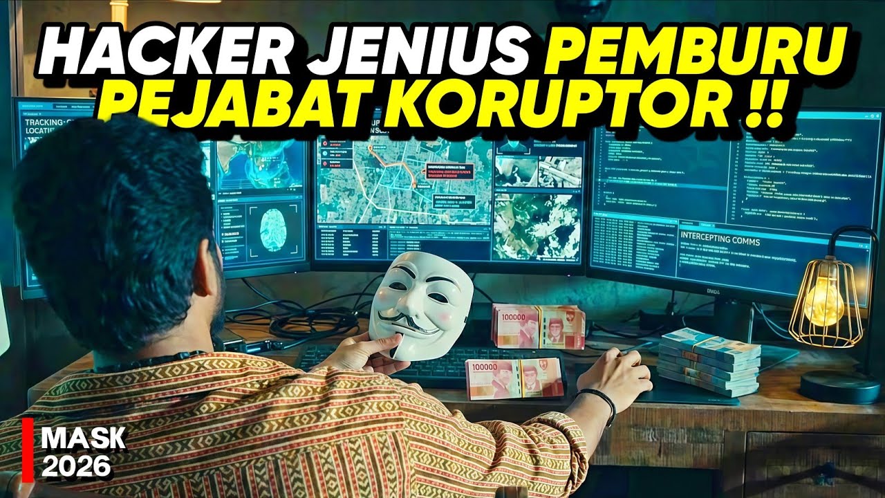 SAAT HACKER JENIUS BERSATU DENGAN PERAMPOK HANDAL !! MEMBURU PEJABAT KORUPTOR • ALUR CERITA FILM