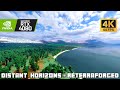 Curved Beach & Tall Mountains | Exploring with Distant Horizons + ReTerraForged