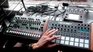 Solaires - Roland TR-8 vs DSI Tempest jam #2