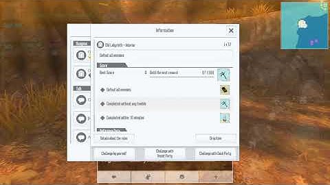 SAO Integral Factor Old Labyrinth Interior Dungeon Guide