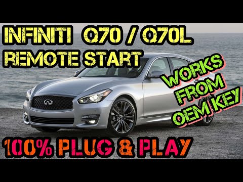 2014-2017 Infiniti Q70 / Q70L Plug & Play Remote Start Kit