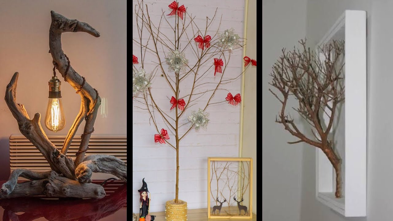 20 IDEIAS CRIATIVAS COM GALHOS SECOS - Eduardo Wizard