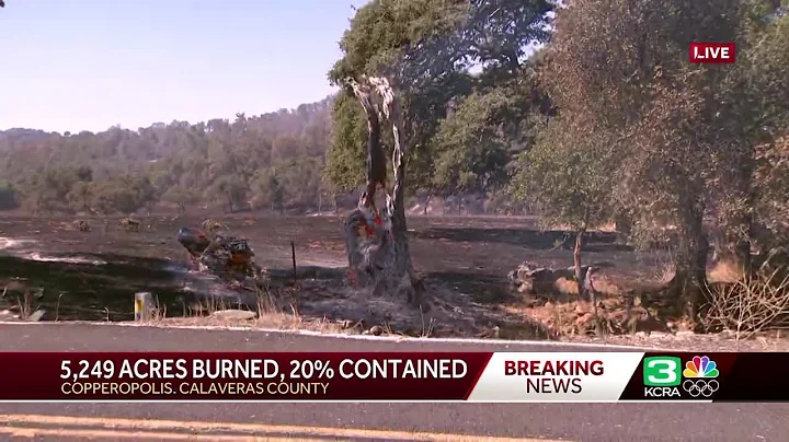 Aero Fire | Firefighter Injured | California Wildfires