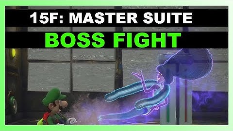 15F : Master Suite - BOSS FIGHT - Luigi