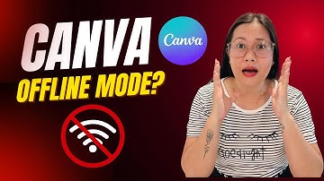CANVA OFFLINE MODE?! No WiFi, No Problem! | Game-Changing Feature You MUST Try this 2025!