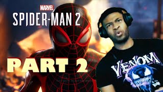 MISSION AT THE RAFT GOES WRONG!!! | MARVEL'S SPIDER-MAN 2 PS5 | HARDEST DIFFICULTY | PART 2