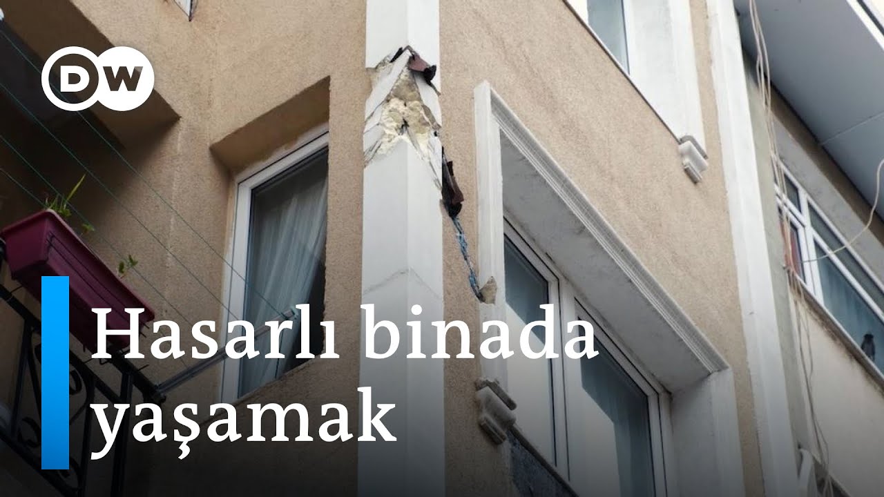 İstanbul'da hasarlı binalarda yaşayanlar  - DW Türkçe