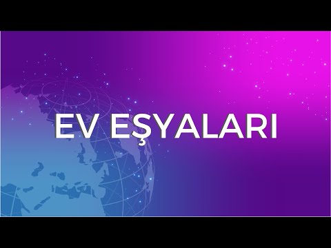 Yabancılara Türkçe Öğretimi - 16. Ev Eşyaları